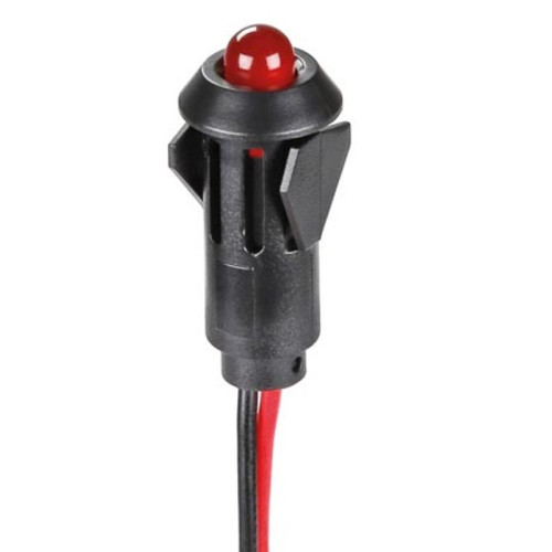 LED LAMPEGGIANTE COLORE ROSSO CON CAVO 1 METRO
