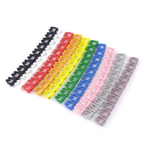 SEGNACAVI NUMERICI COLORATI