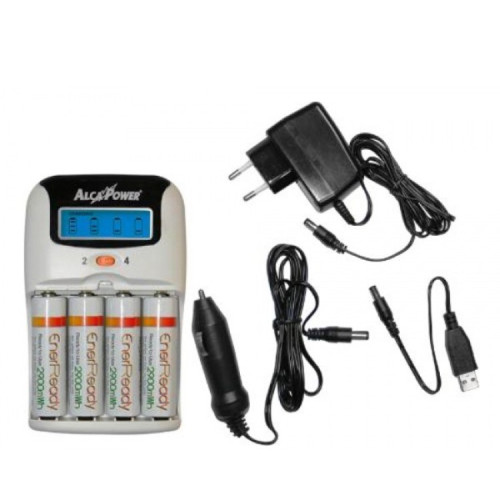 CARICABATTERIE NI-MH 2-4XAA/AAA