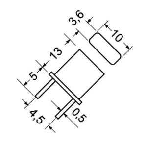 QUARZI PER APPLICAZIONI ELETTRONICHE 3 MHz 2
