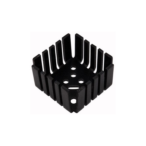 DISSIPATORE ANODIZZATO NERO PER TO3