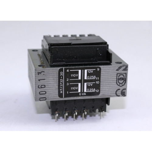 TRASFORMATORE DI ALIMENTAZIONE 6VA 2X12V 