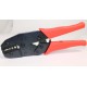 PINZA CRIMPATRICE CON CRICCHETTO A CREMAGLIERA IN VALIGETTA CON 4 MATRICI