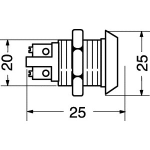 PULSANTE ANTIVANDALISMO CON AUTORITORNO 2