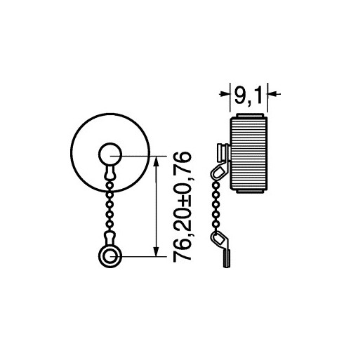 TAPPO PER CONNETTORI CPC SIZE 23