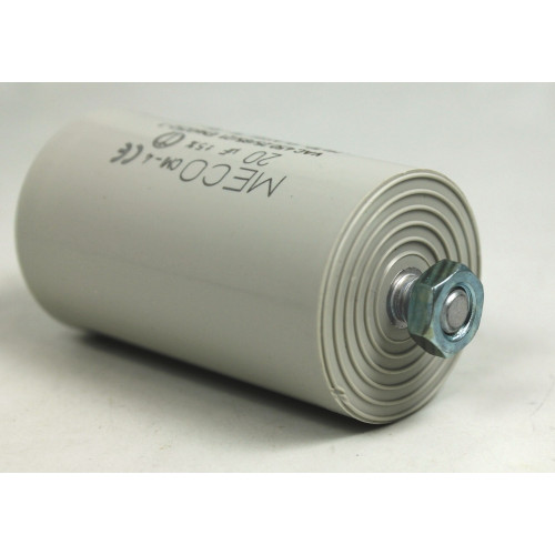 CONDENSATORE DI RIFASAMENTO IN POLIPROPILENE METALLIZZATO 20 µF / 450 VL