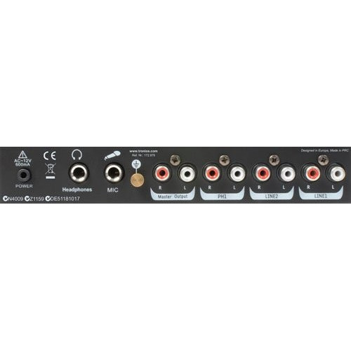 MIXER AUDIO 4 CH. I MICROFONO USB