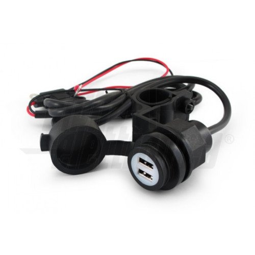 ADATTATORE USB 2 USCITE 2,1A
