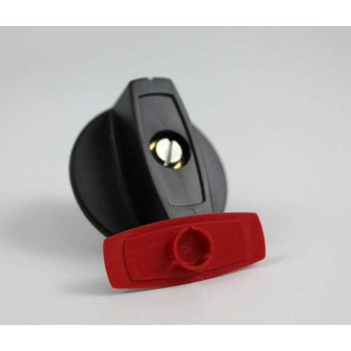 COPERCHIO DI CHIUSURA ROSSO PER MANOPOLA OKW
