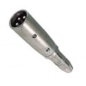 adattatore da spina xlr a presa jack 6,3 stereo