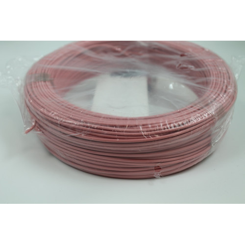 CAVO ELETTRICO 1X1 COLORE ROSA LUNGHEZZA 100 METRI