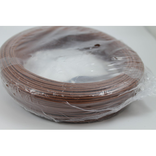 CAVO ELETTRICO 1X1 COLORE MARRONE LUNGHEZZA 100 METRI