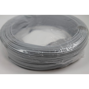 CAVO ELETTRICO 1X1 COLORE GRIGIO LUNGHEZZA 100 METRI