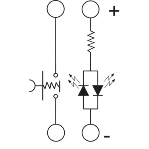 PULSANTE ANTOVANDALISMO 24V 3A COLORE VERDE