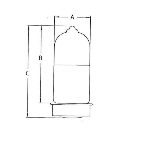 LAMPADA MIDGET FLANGED 95VAC NEON 