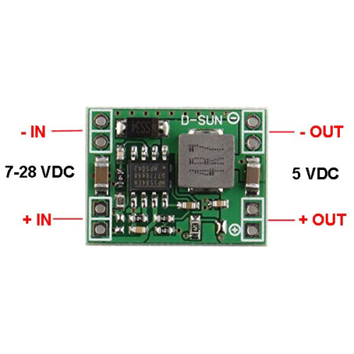 CONVERTITORE STEPDOWN  DC/DC 5V 3A 