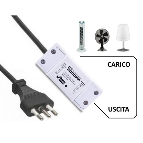 MODULO INTERRUTTORE WIFI 220V