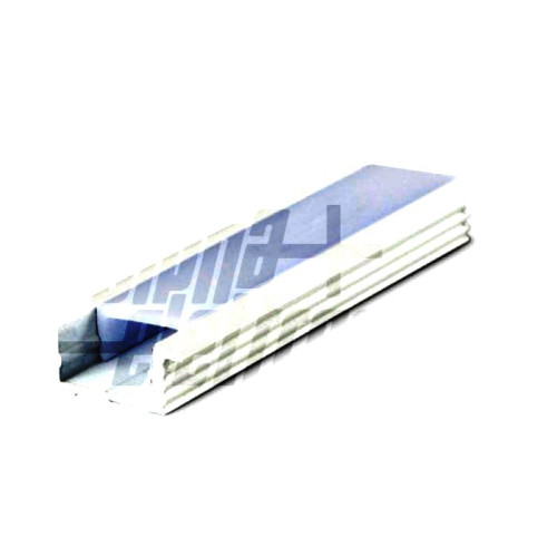 PROFILO IN ALLUMINIO PER LED COLORE BIANCO 2 METRI