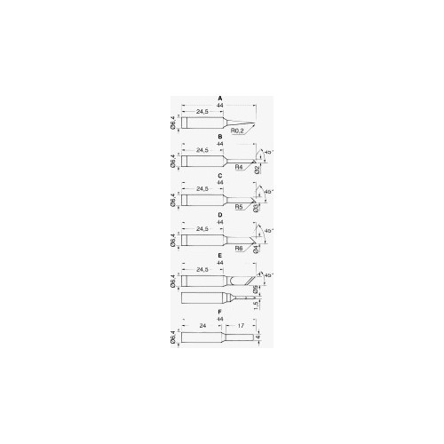 PUNTA 4,0 MM PER ET-7-735-915