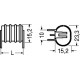 BATTERIA RICARICABILE  NI-MH TIPO OVALE