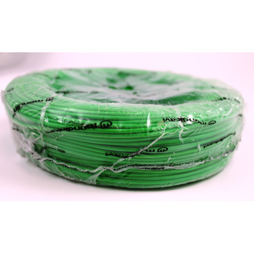 CAVO ELETTRICO 1X1 COLORE VERDE LUNGHEZZA 100 METRI