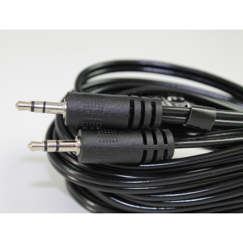 CAVO DI CONNESSIONE SPINA/SPINA JACK 3,5MM STEREO LUNGHEZZA 5 METRI