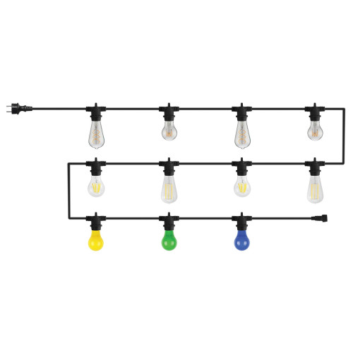 CATENA 11 LAMPADE PORTALAMPADE ATTACCO E27