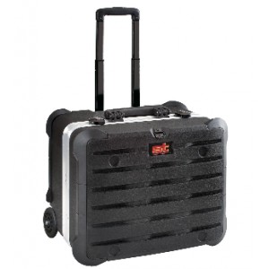 valigia porta utensili in alluminio colore nero 45x33x15 cm