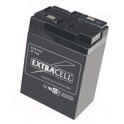 batteria ricaricabile al piombo 6v 4a/h