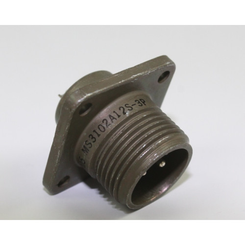 Connettore Circolare Serie MIL C 5015 codice MS3102A-12S-3P