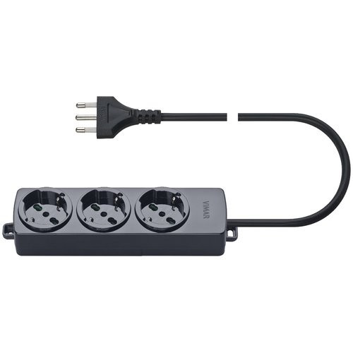 Presa da Tavolo Universale 3 Uscite 2 mt 