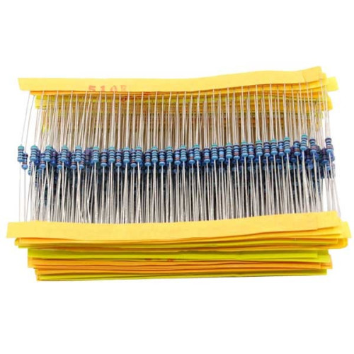 Resistenza 1/4 W 1% 20 pezzi 30 Valori