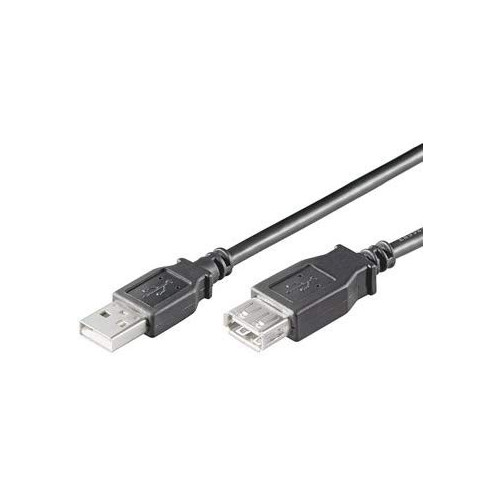 Cavo USB 2.0 Spina tipo A - Presa tipo A - 5 metri Colore Nero