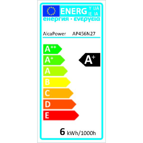 Lampada a Led 6 W Attacco E27 Colore Bianco Freddo