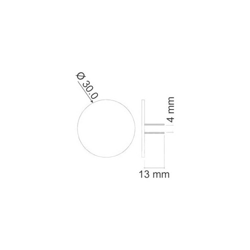 Lampada a Led attacco G4 10-30V 2,2W Bianco Freddo