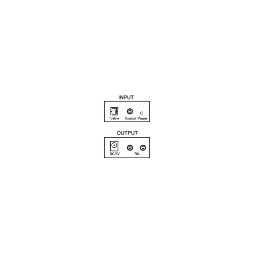 Convertitore Audio Ottico / RCA Jack