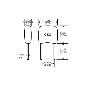 Condensatore Mult. 470 Kpf 50 V Z5U 2