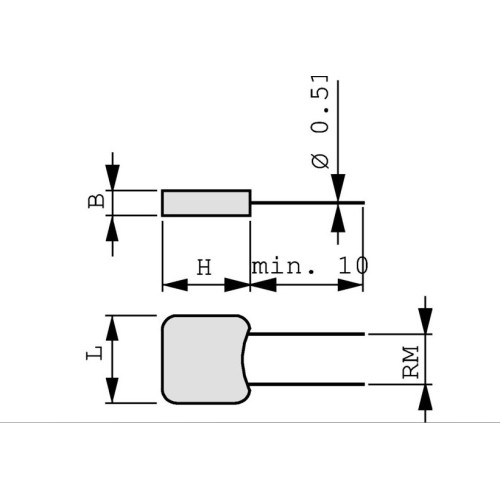 Condensatore Mult. 470 Kpf 50 V Z5U