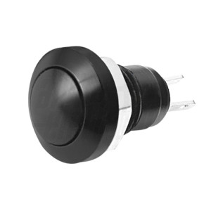Pulsante Unipolare Off MOM  IP 67 Colore Nero