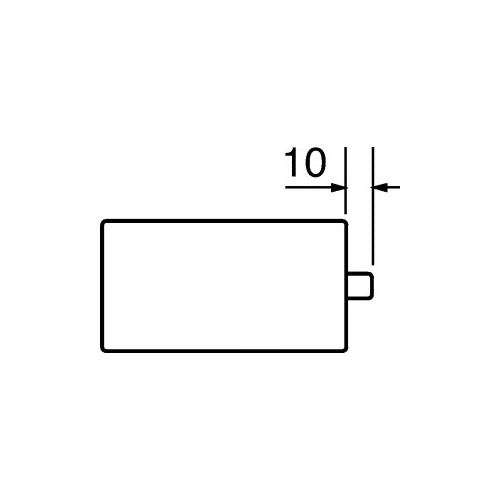 CONDENSATORE IN POLIPROP. METALLIZZATO 10 UF/ 450 VL