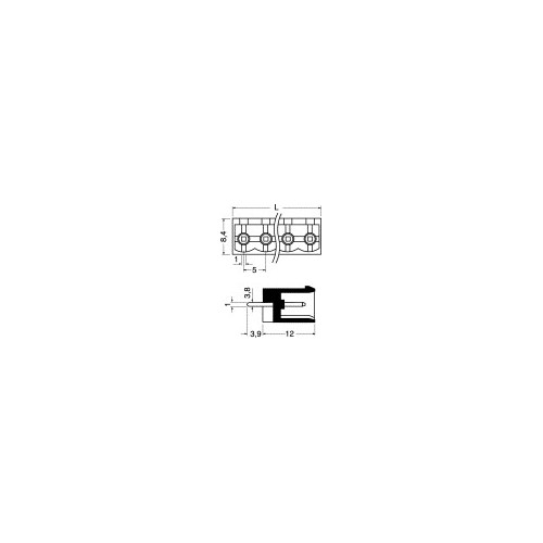 Morsettiera Europlug 3P Masc. P5