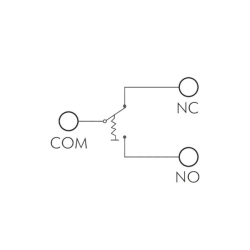 Microswitch 16 A a Leva