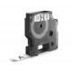 Nastro D1 per Etichettatrice DYMO  45013 Nero su Bianco 12mm