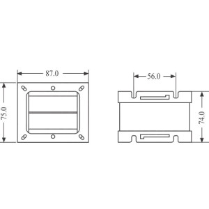 Trasformatore Alimentazione 100 VA 2x12V 2
