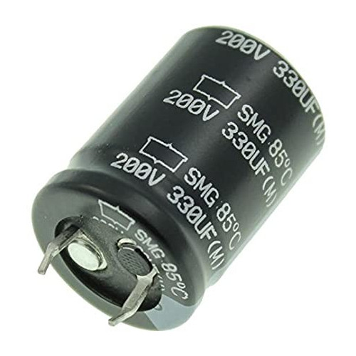 Condensatore Elettrolitico 330µF 200V Verticale