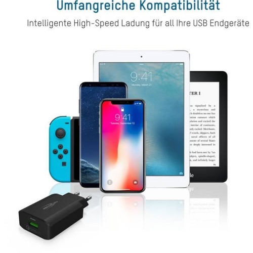 Alimentatore di Rete USB 3A QQC 3.0