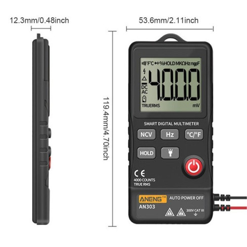 Tester Digitale 3,5 D 310 V