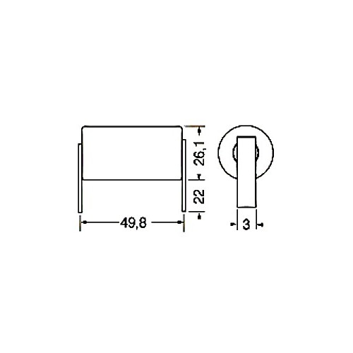PILA AL LITIO MEZZA TORCIA  3,6V - 7,2 Ah -  SIZE C+TE