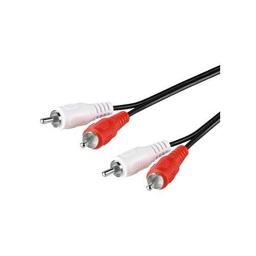 Cavo Cablato 2RCA Maschio Maschio Lunghezza 2 mt