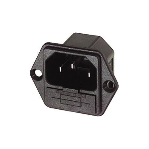 SPINA TRIPOLARE DA PANNELLO CON PORTAFUSIBILE